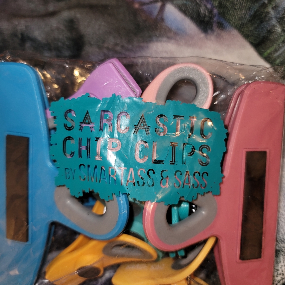 Sarcastic chip clips